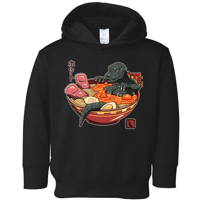 Kaiju Lava Ramen Toddler Hoodie