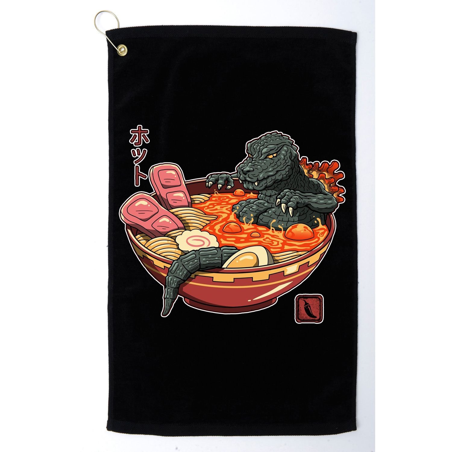 Kaiju Lava Ramen Golf Towel