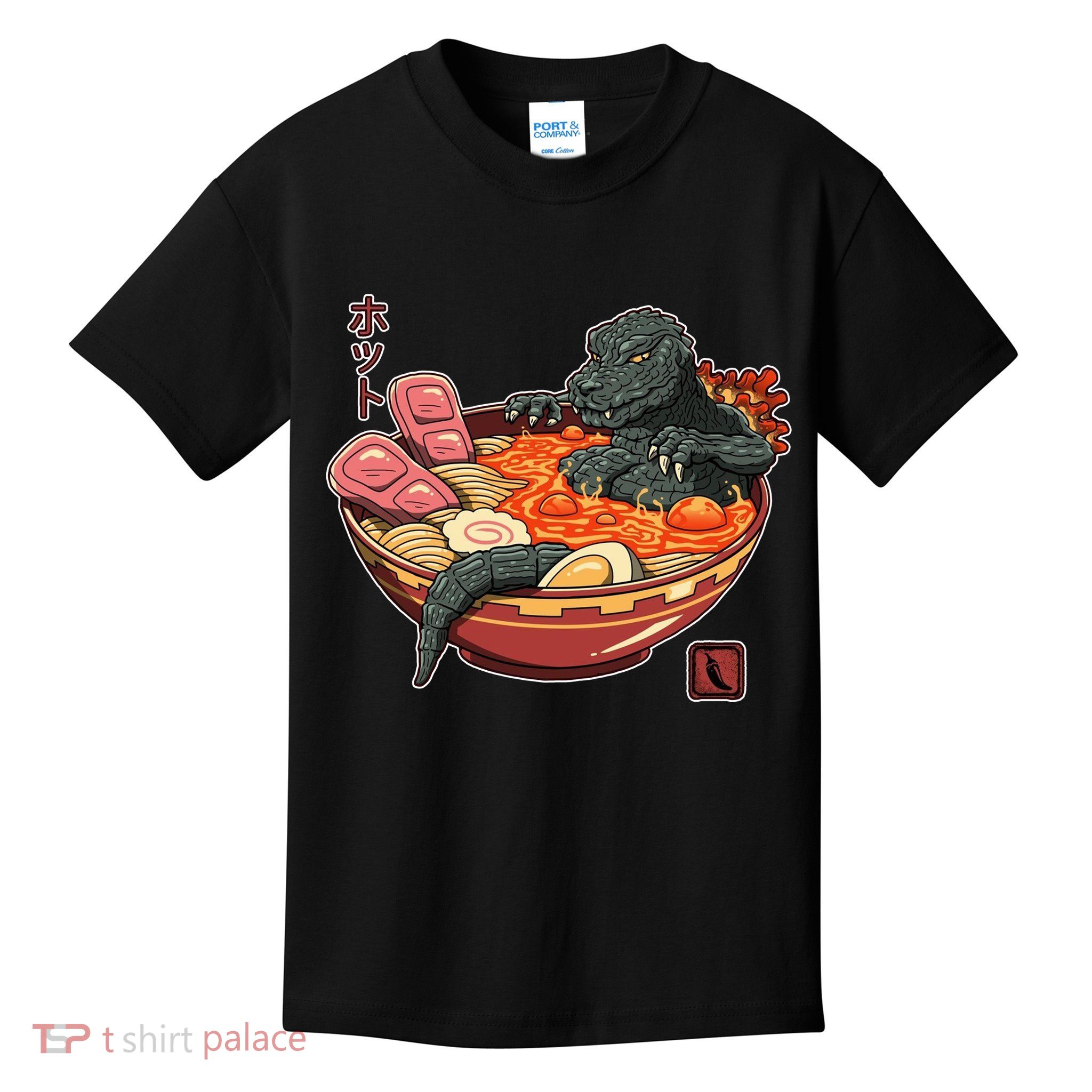 Kaiju Lava Ramen Kids T-Shirt
