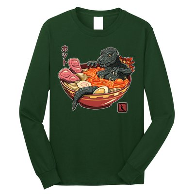 Kaiju Lava Ramen Long Sleeve Shirt