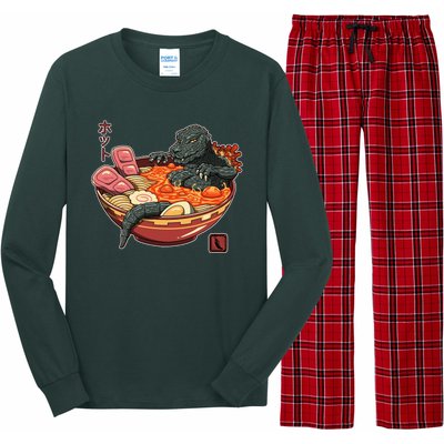 Kaiju Lava Ramen Long Sleeve Pajama Set