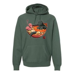 Kaiju Lava Ramen Premium Hoodie