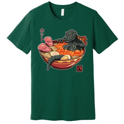 Kaiju Lava Ramen Premium T-Shirt