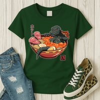 Kaiju Lava Ramen Womens T-Shirt