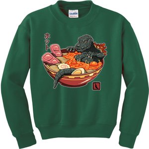 Kaiju Lava Ramen Kids Sweatshirt