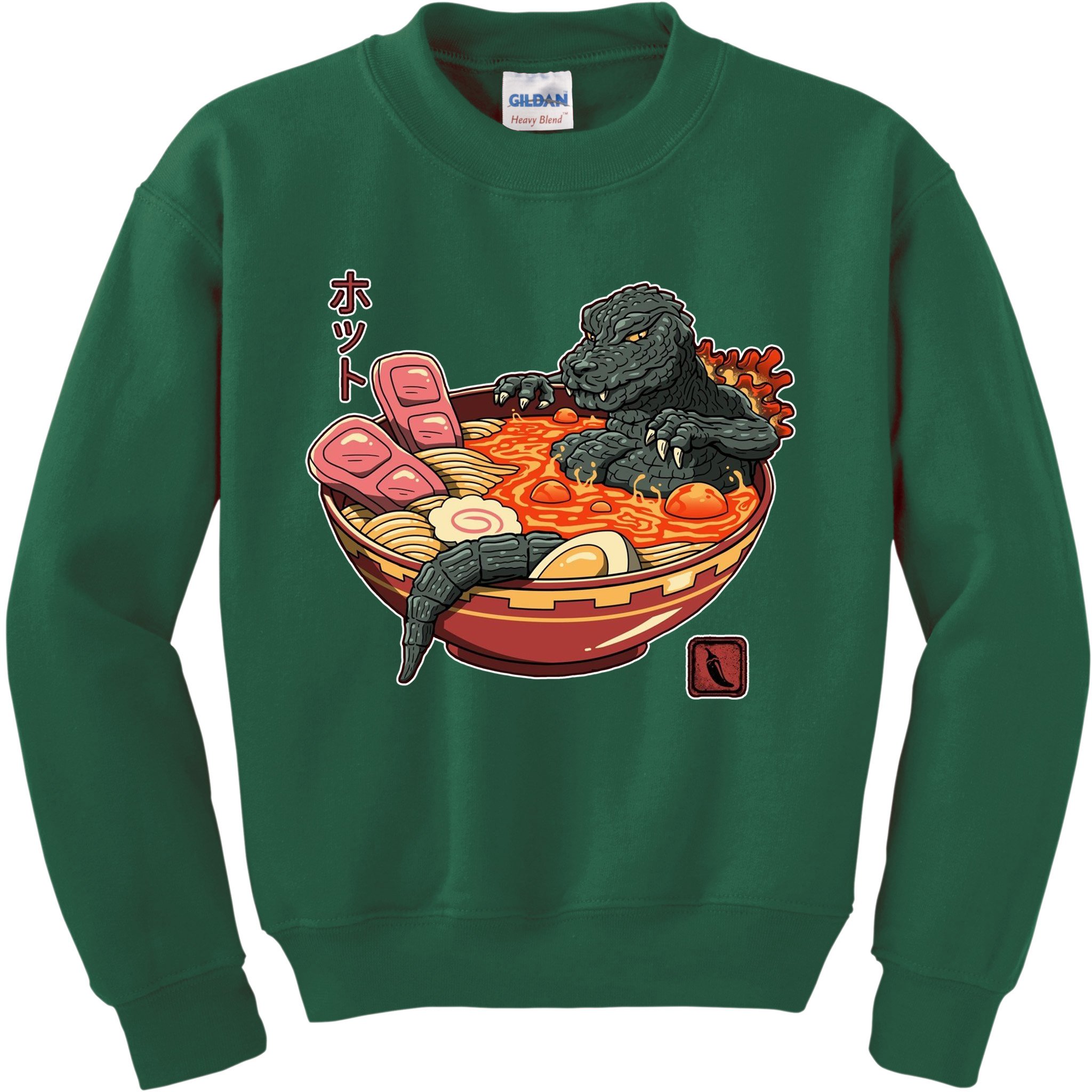 Kaiju Lava Ramen Kids Sweatshirt