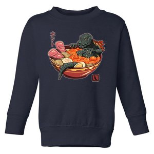 Kaiju Lava Ramen Toddler Sweatshirt