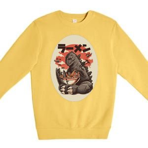 Kaiju's Ramen Premium Crewneck Sweatshirt