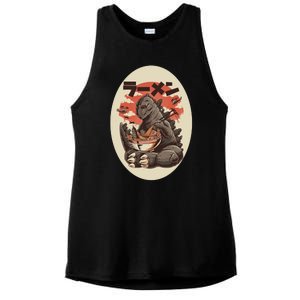 Kaiju's Ramen Ladies PosiCharge Tri-Blend Wicking Tank