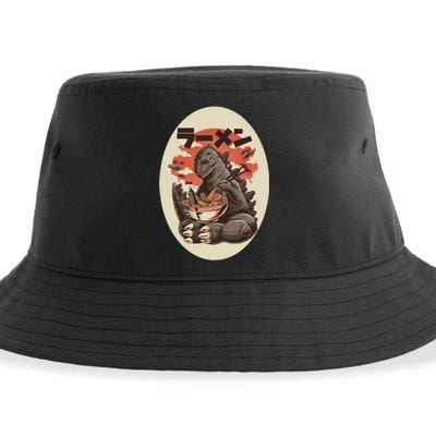 Kaiju's Ramen Sustainable Bucket Hat