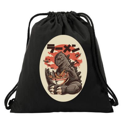 Kaiju's Ramen Drawstring Bag
