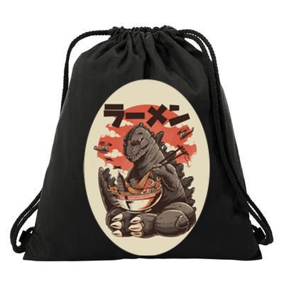 Kaiju's Ramen Drawstring Bag