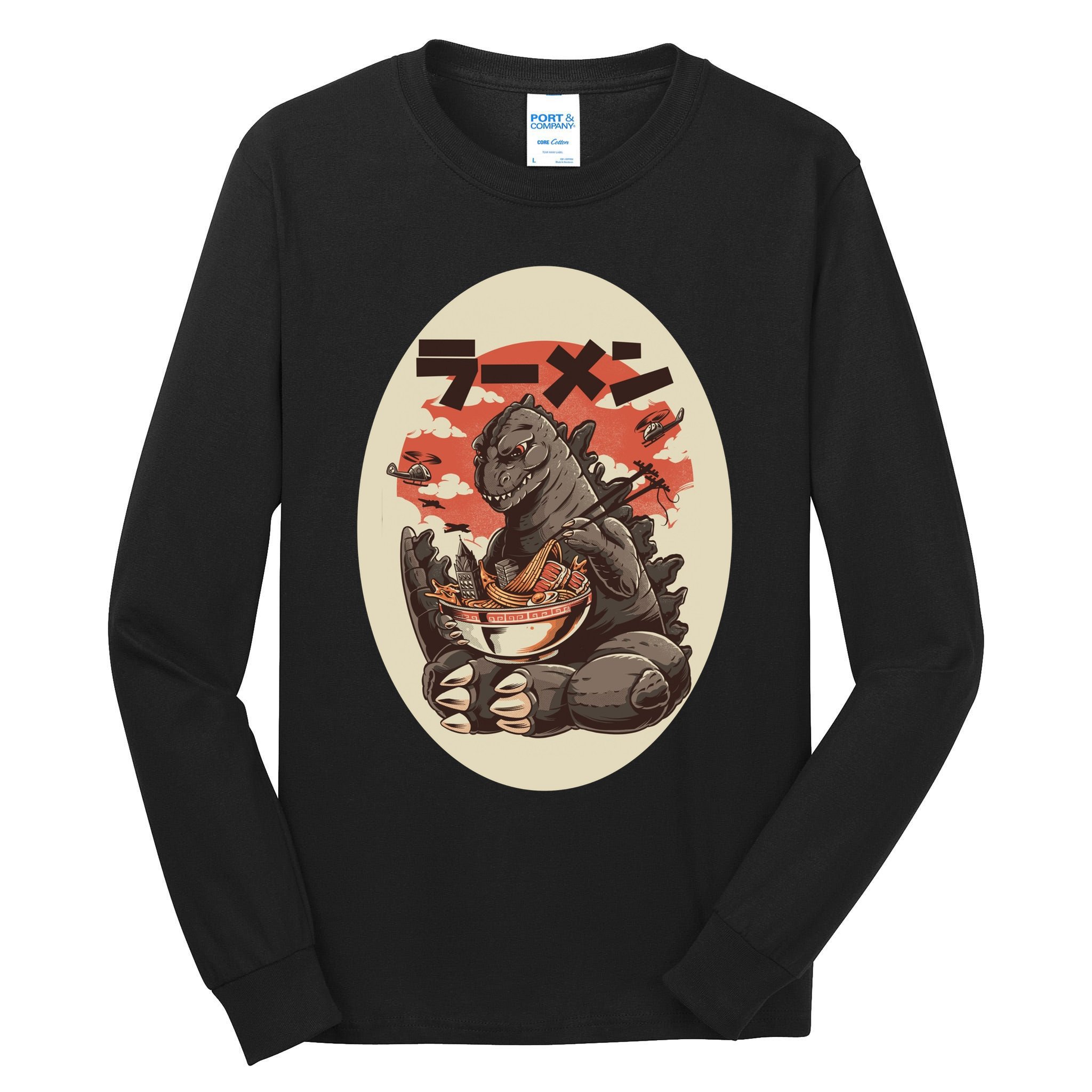 Kaiju's Ramen Tall Long Sleeve T-Shirt