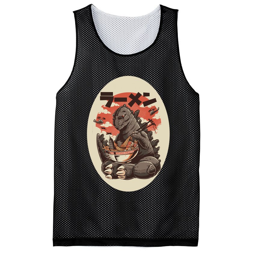 Kaiju's Ramen Mesh Reversible Basketball Jersey Tank
