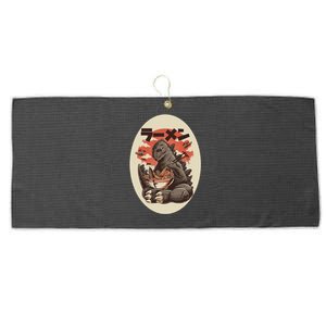 Kaiju's Ramen Large Microfiber Waffle Golf Towel