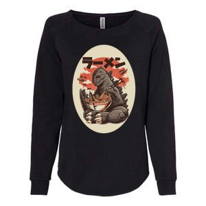 Kaiju's Ramen Womens California Wash Sweatshirt