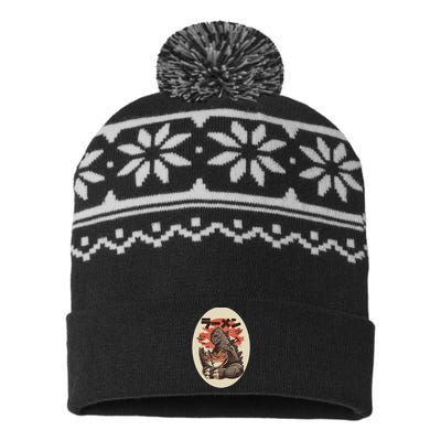 Kaiju's Ramen USA-Made Snowflake Beanie