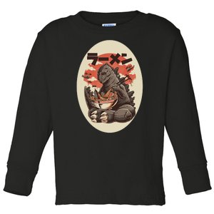 Kaiju's Ramen Toddler Long Sleeve Shirt