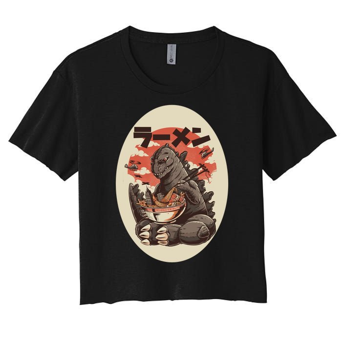 Kaiju's Ramen Women's Crop Top Tee