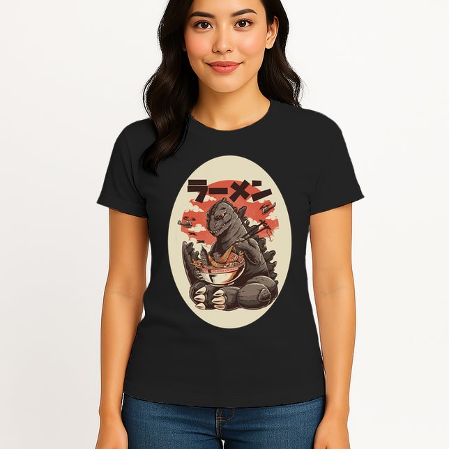 Kaiju's Ramen Womens T-Shirt