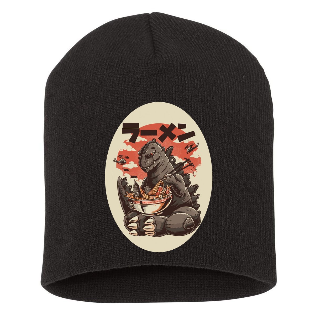 Kaiju's Ramen Short Acrylic Beanie