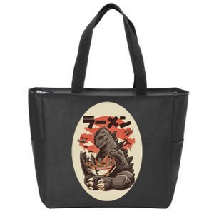 Kaiju's Ramen Zip Tote Bag