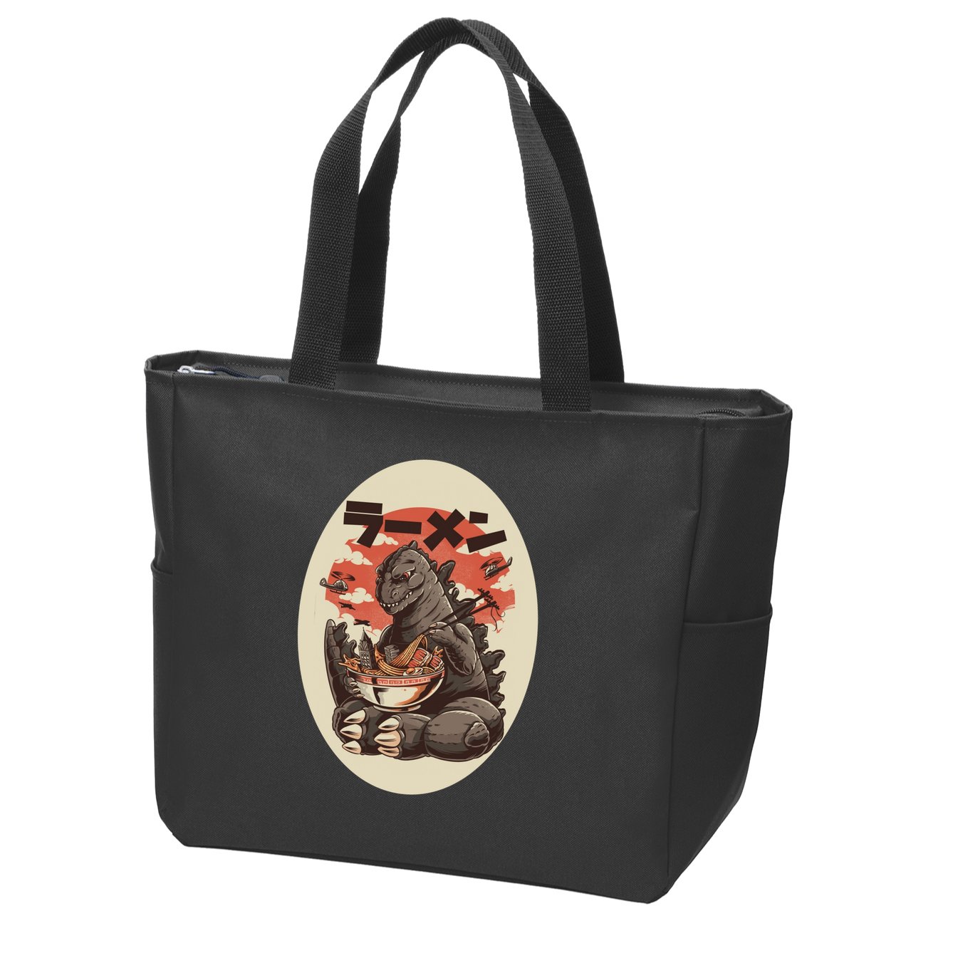 Kaiju's Ramen Zip Tote Bag