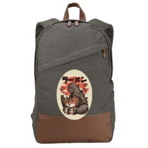 Kaiju's Ramen Cotton Canvas Backpack