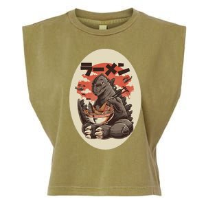 Kaiju's Ramen Garment-Dyed Women's Muscle Tee