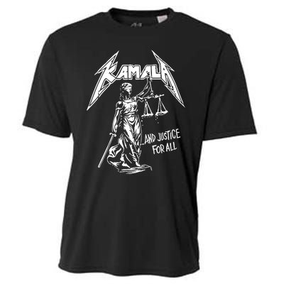 Kamala And Justice For All Cooling Performance Crew T-Shirt