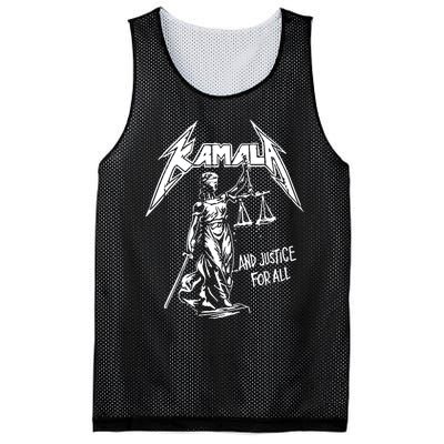 Kamala And Justice For All Mesh Reversible Basketball Jersey Tank