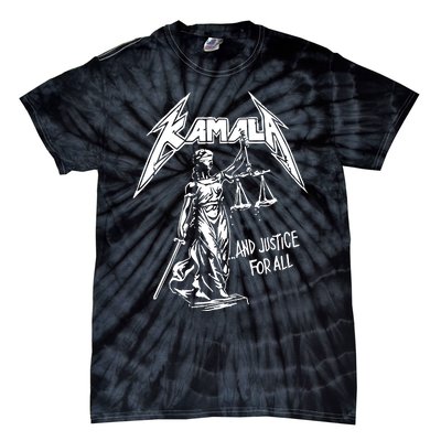 Kamala And Justice For All Tie-Dye T-Shirt