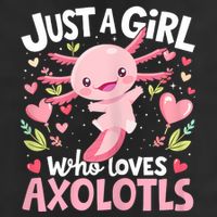 Kawaii Axolotl Just A Girl Who Loves Axolotls Cool Comfort Performance Bucket Hat