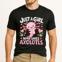 Kawaii Axolotl Just A Girl Who Loves Axolotls Cooling Performance Crew T-Shirt