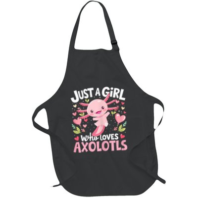 Kawaii Axolotl Just A Girl Who Loves Axolotls Apron
