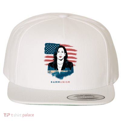 Kammunist Anti Kamala Harris Election Wool Snapback Cap