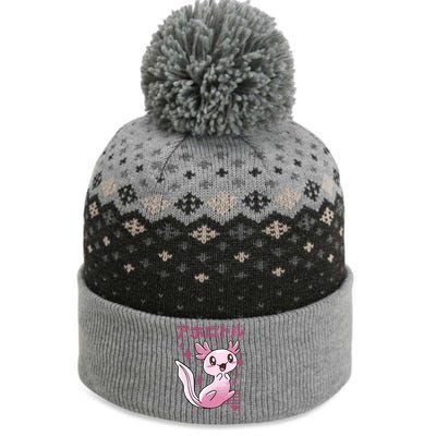 Kawaii Axolotl The Baniff Cuffed Pom Beanie