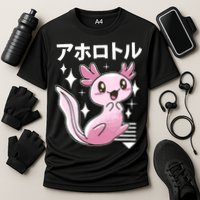 Kawaii Axolotl Performance Shirt