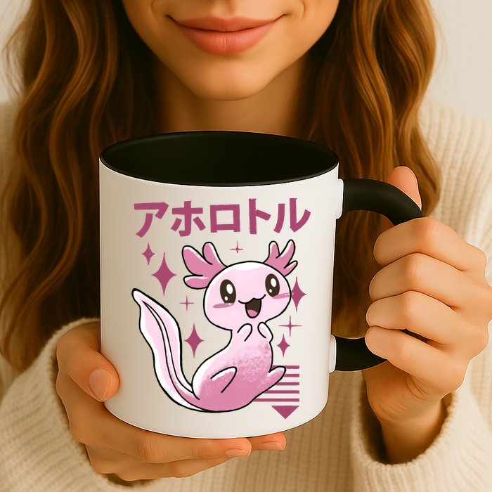 Kawaii Axolotl Mug
