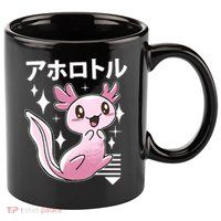 Kawaii Axolotl 11oz C Handle Ceramic Mug