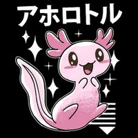 Kawaii Axolotl Flatbill Hat