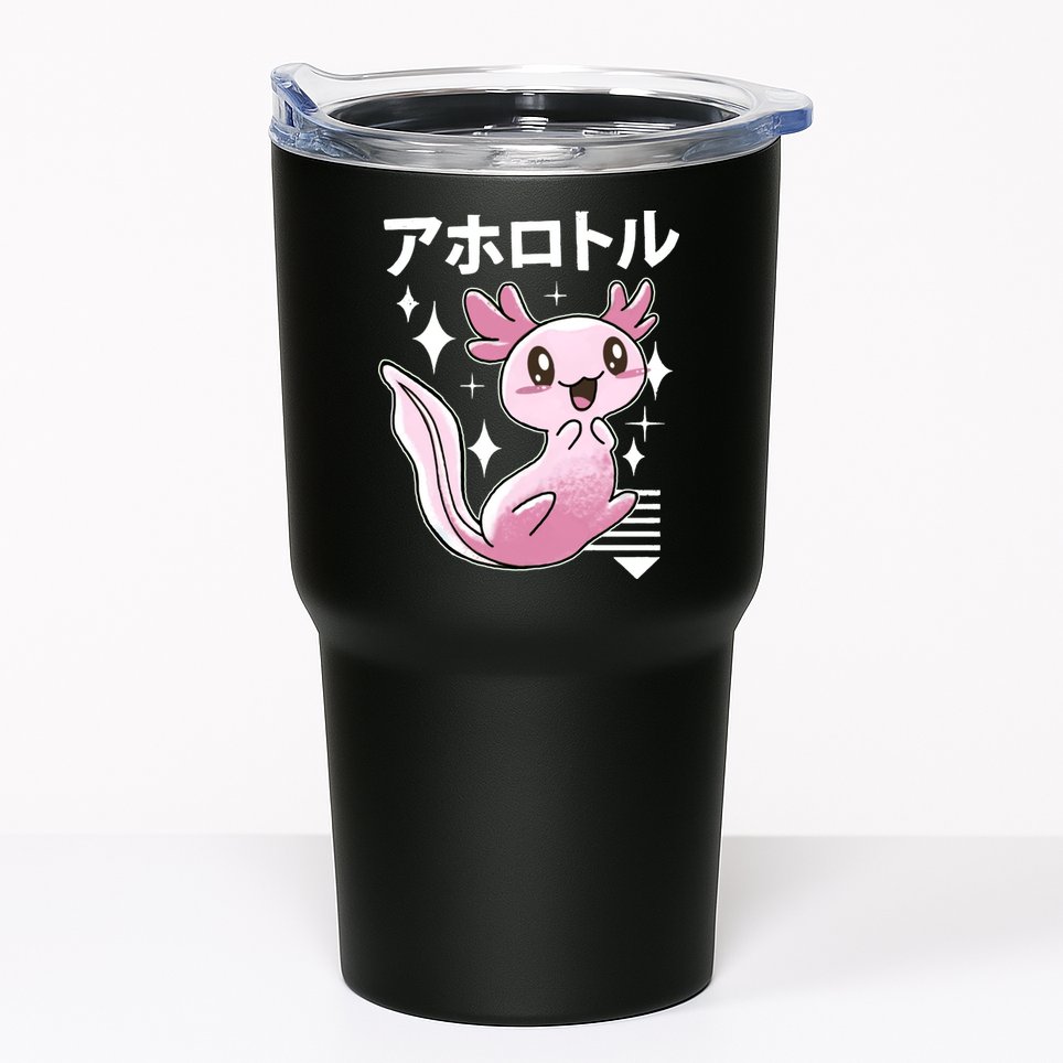 Kawaii Axolotl Tumbler