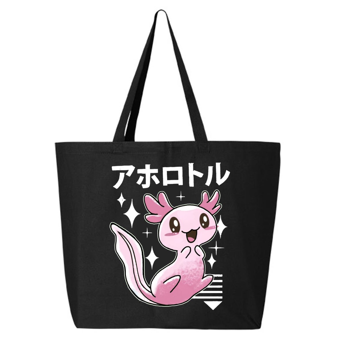 Kawaii Axolotl 25L Jumbo Tote