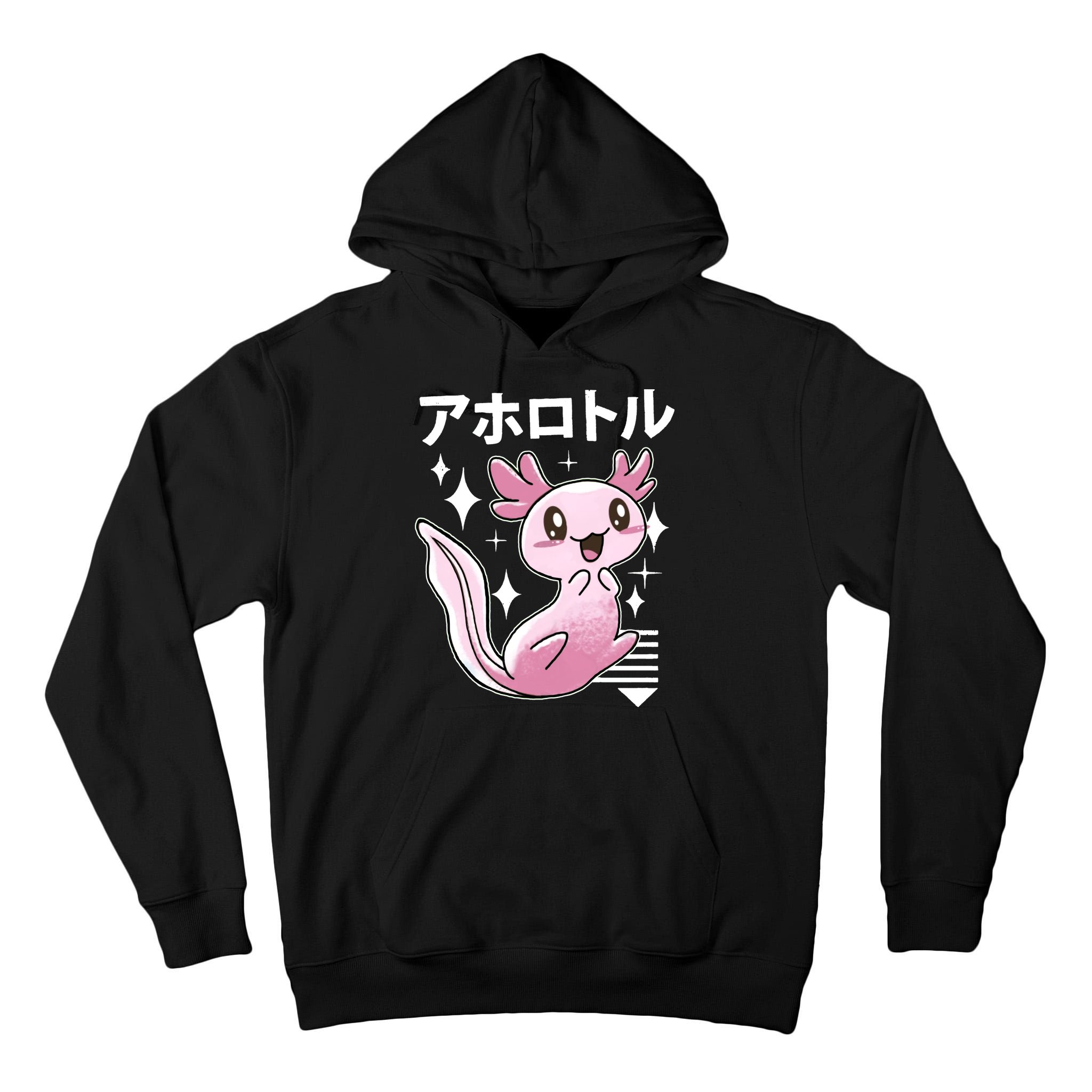 Kawaii Axolotl Tall Hoodie
