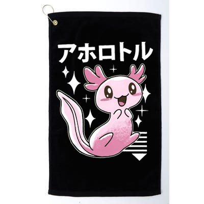 Kawaii Axolotl Golf Towel