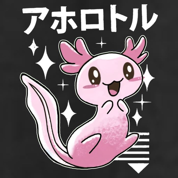 Kawaii Axolotl Golf Towel