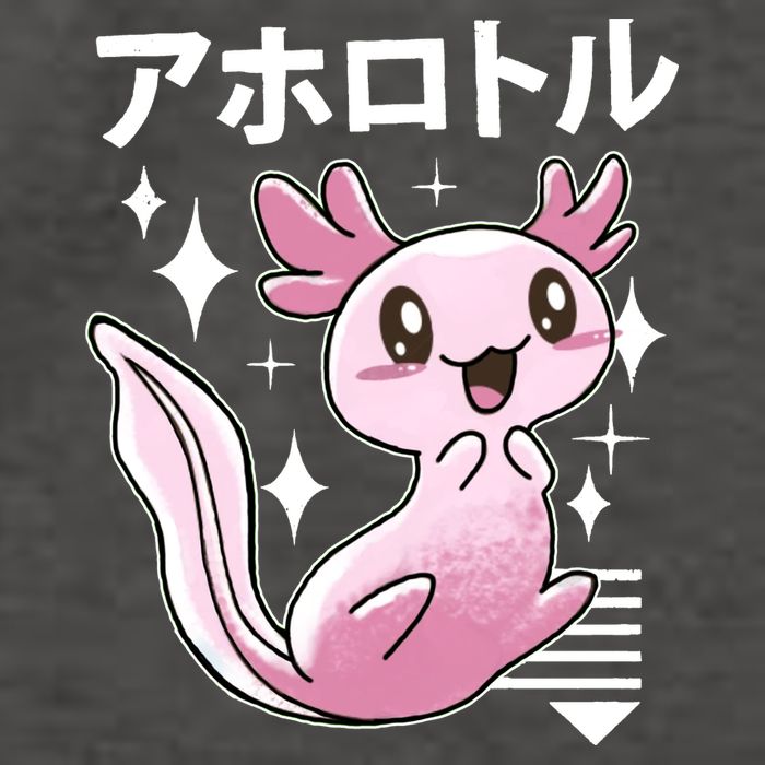 Kawaii Axolotl Vector Backpack