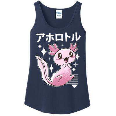 Kawaii Axolotl Ladies Essential Tank