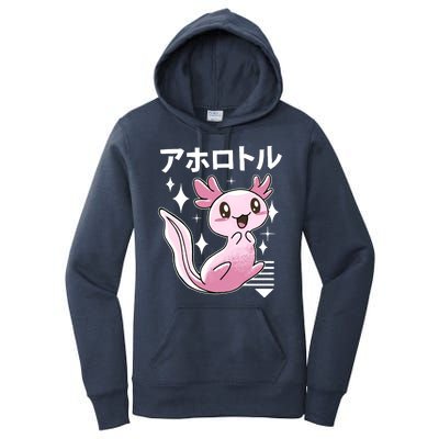 Kawaii Axolotl Women's Pullover Hoodie