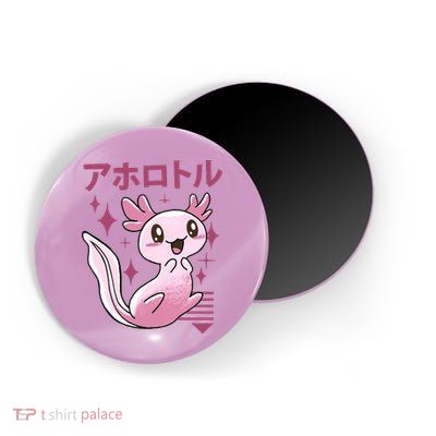Kawaii Axolotl Magnet